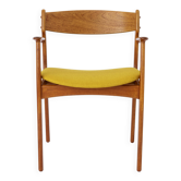 Fauteuil en teck Erik Buch, Danemark, années 1960 | Salle à manger danoise moderne du milieu du siècle