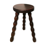 Brutalist tripod stool
