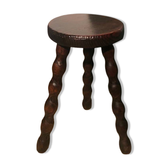 Brutalist tripod stool