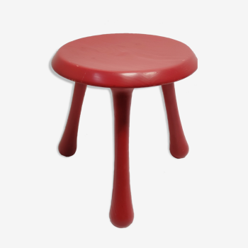 Tabouret Ingvar Kamprad série limitée rouge