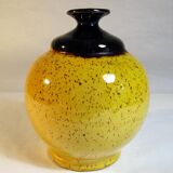 Speckled ceramic vase