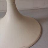 White swivel tulip chair, design 1970