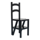 Black Metamorphic Library Steps Folding Ladder Chair, Germany, 1970s