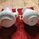 Limoges porcelain teapot and sugar bowl set