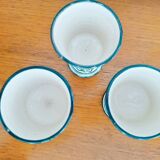 3 vintage handmade cups Cyprus