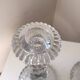 Antique pair of Portieux crystal candlesticks, 19th century