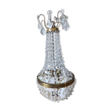 Balloon chandelier with tassels