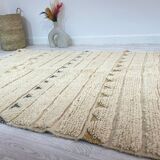 Handmade moroccan berber carpet 259 x 148 cm