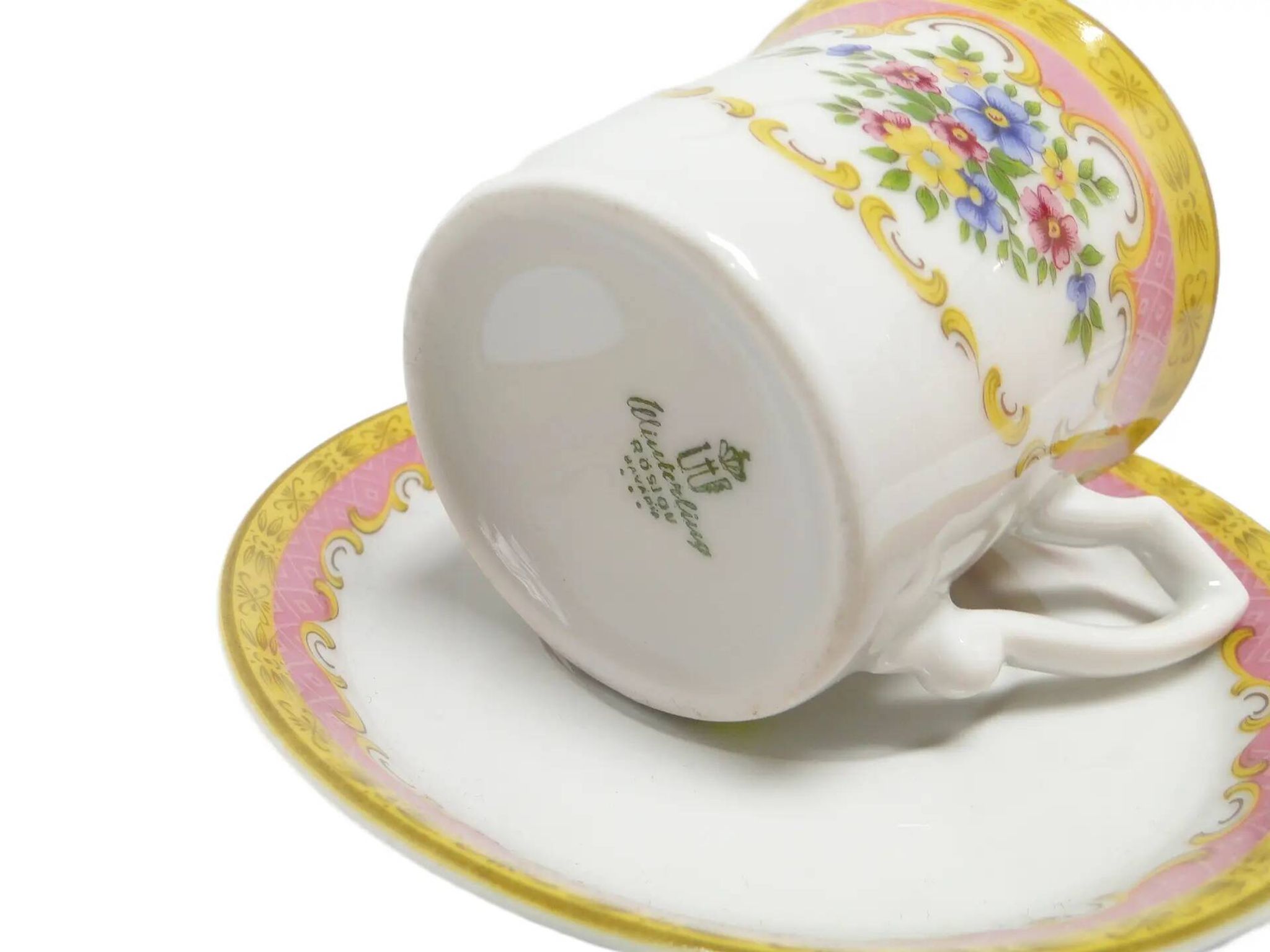 Cup, Art Nouveau, porcelain, Germany, 1950s.