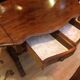 Philipparde drop-leaf side table in Cuban mahogany, circa 1850
