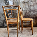 Pair of bistro chairs