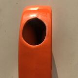 Orange geometric ceramic shape