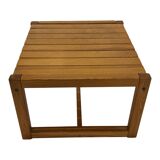 Vintage Wooden Coffee Table Karin Möbring for Ikea 70's Design