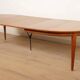 Vintage round dining table XXL | Omann Jun No. 55 | Teak | Extendable