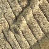 Moroccan Berber rug Beni Ouarain in beige wool