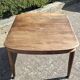 Antique solid oak table