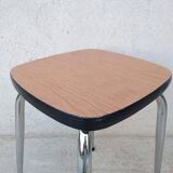Formica wood effect stool