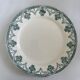 Lot of blue and green ironstone deep plates, antique French earthenware.