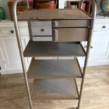 old industrial furniture / Heliolithe architect's trolley / vintage