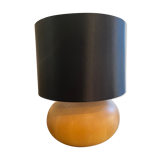 Solid wood lamp