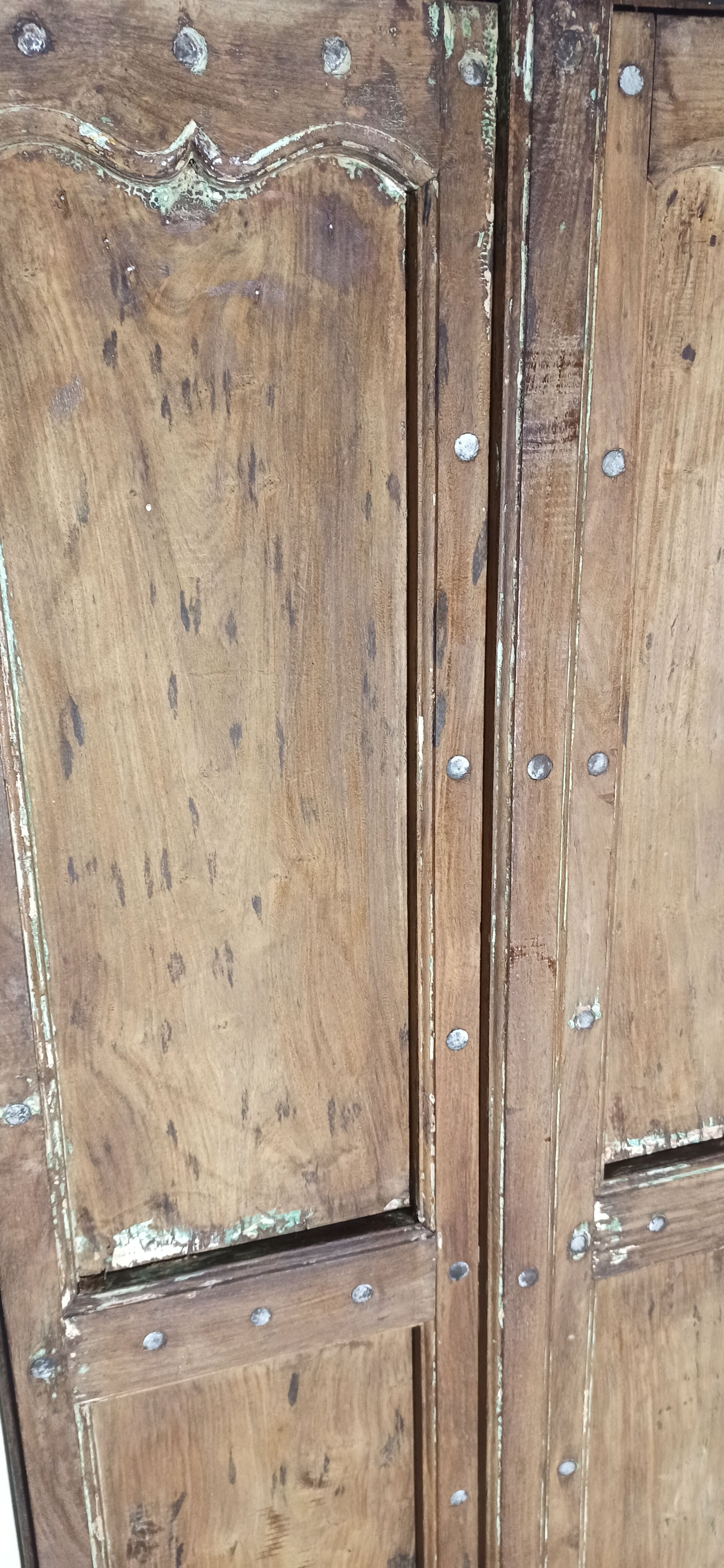 Old wooden door
