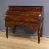 Mahogany Cylinder Desk, Restoration Period – Part 1 of the 19th Century