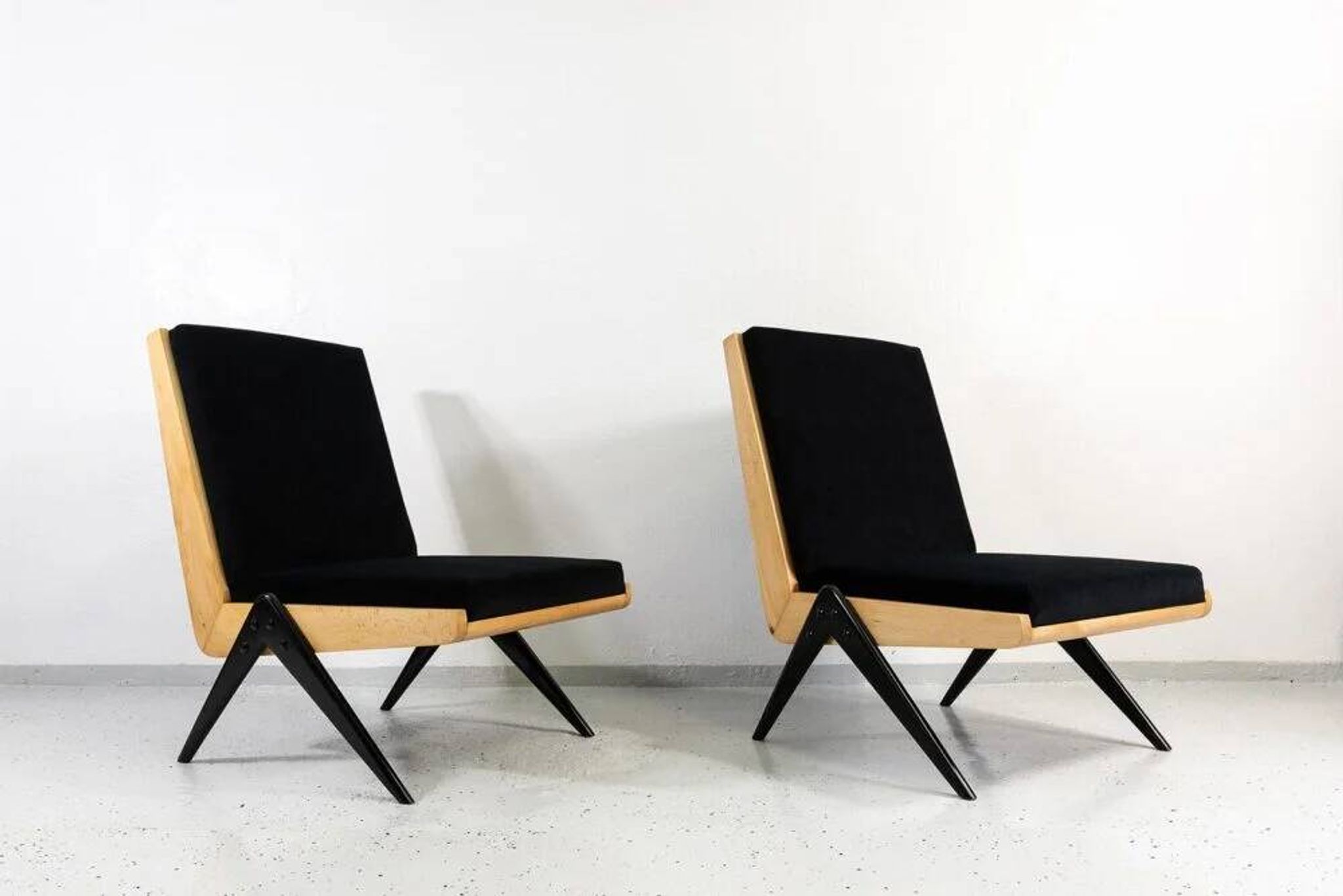 Modernist Chairs, Type 1312 By Slupskie Furniture Factory, Poland, 1960s