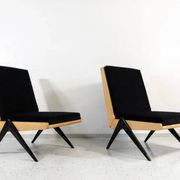 Modernist Chairs, Type 1312 By Slupskie Furniture Factory, Poland, 1960s