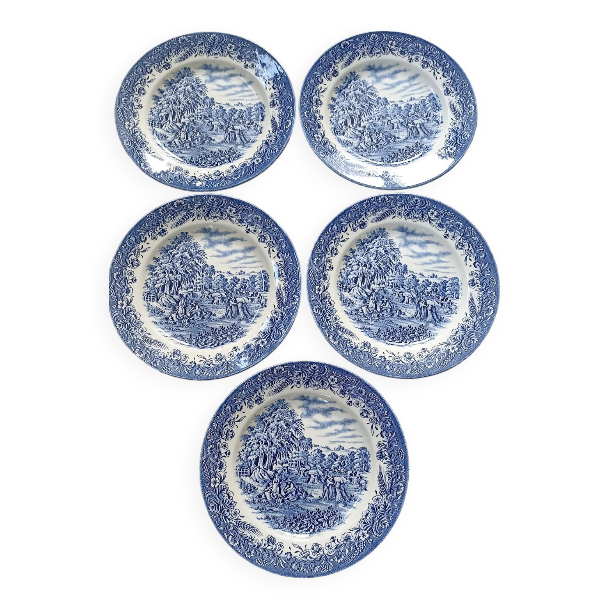 Churchill England flat plates