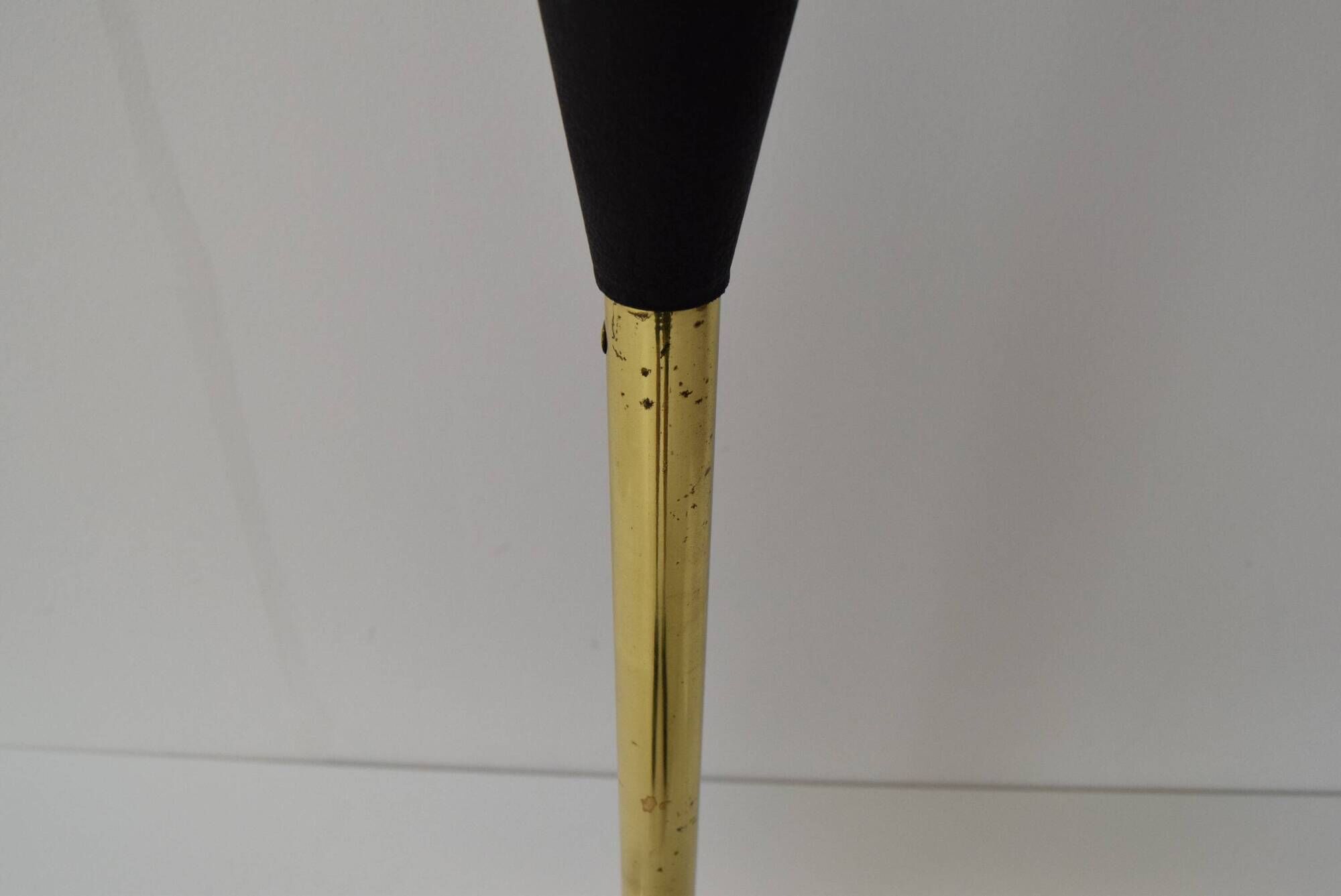 Vintage floor lamp designed by jaroslav bejvl for lidokov,1960's.