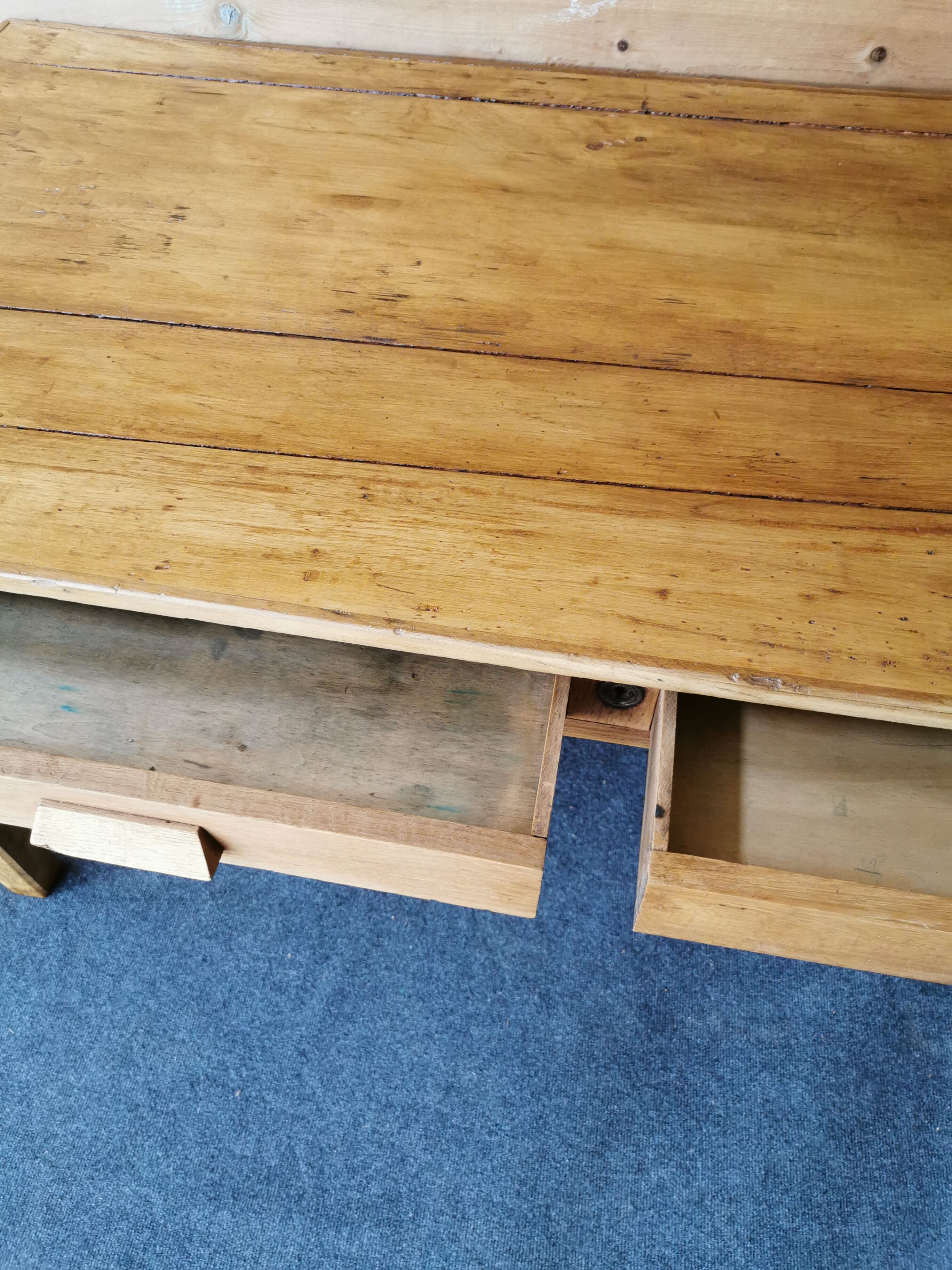 Wooden desk
