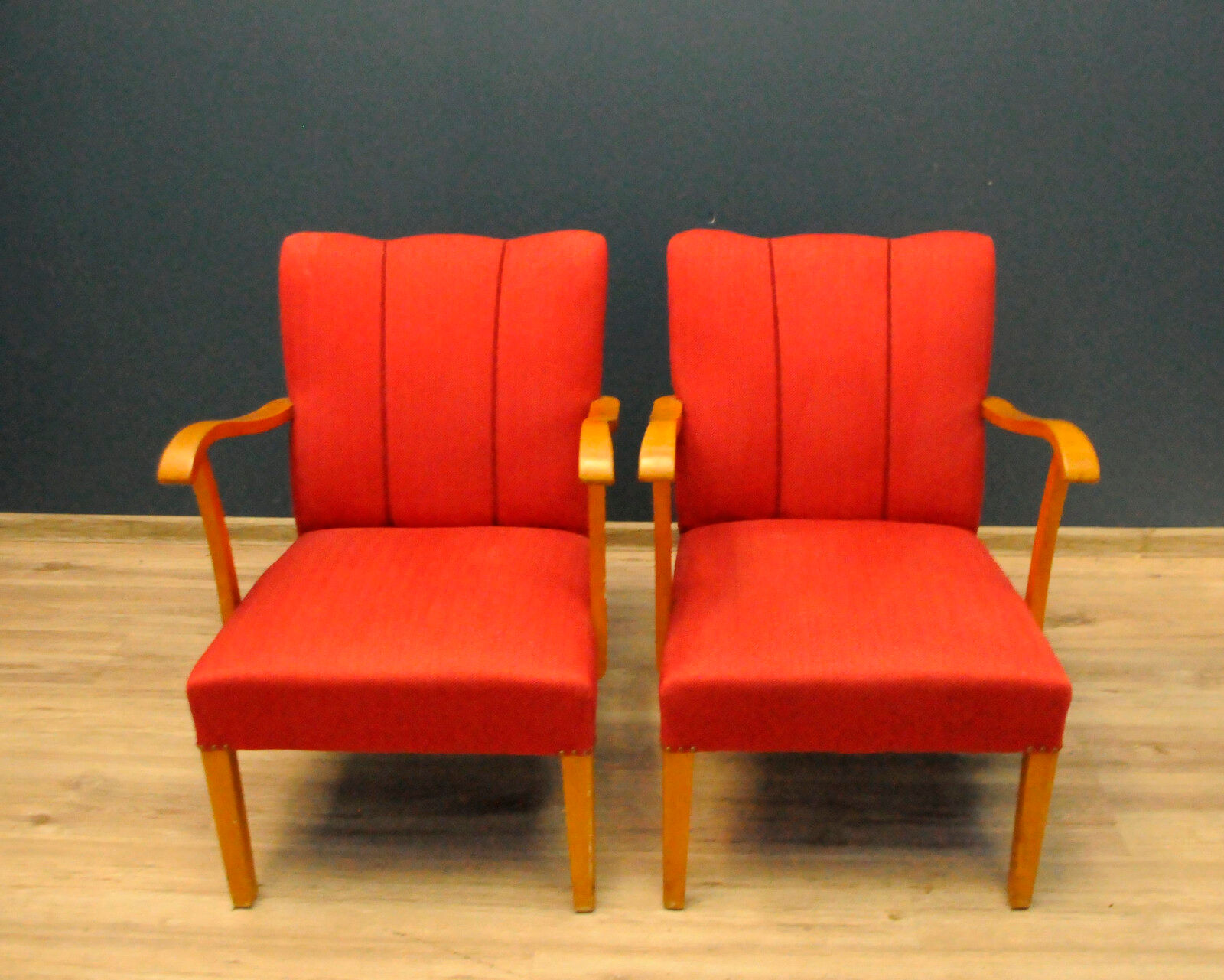 Scandinavian club chairs, Sweden, 1950s, set of 2