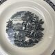 Set of 3 large cups and 3 old Wedgwood Lugano model bread plates