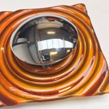 Ceramic wall lamp by Pan International 1980s