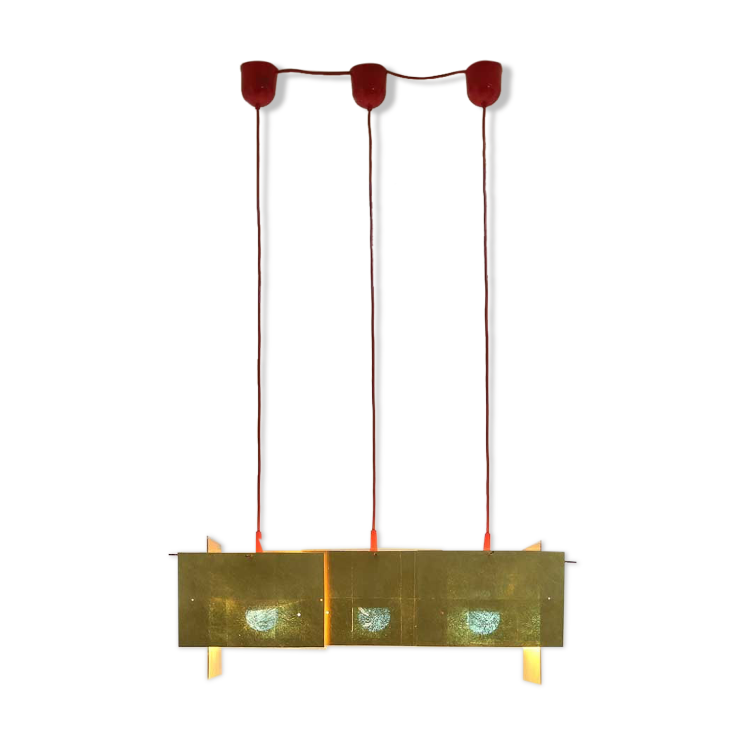 24 karat blau lamp by Ingo Maurer