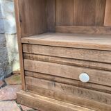 Antique furniture - solid oak shelf