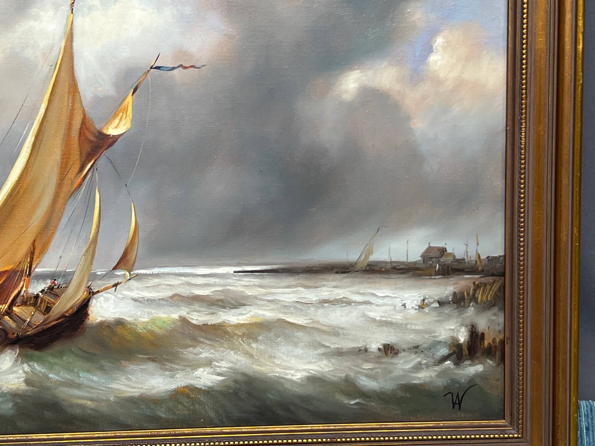 Painting “Storm”.