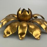 Wall sconce in brass