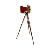 Wooden photo room