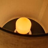 lampe boules chrome, style 70s barbier, philipe 39x18
