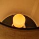 chrome ball lamp, 70s barber style, Philipe 39x18