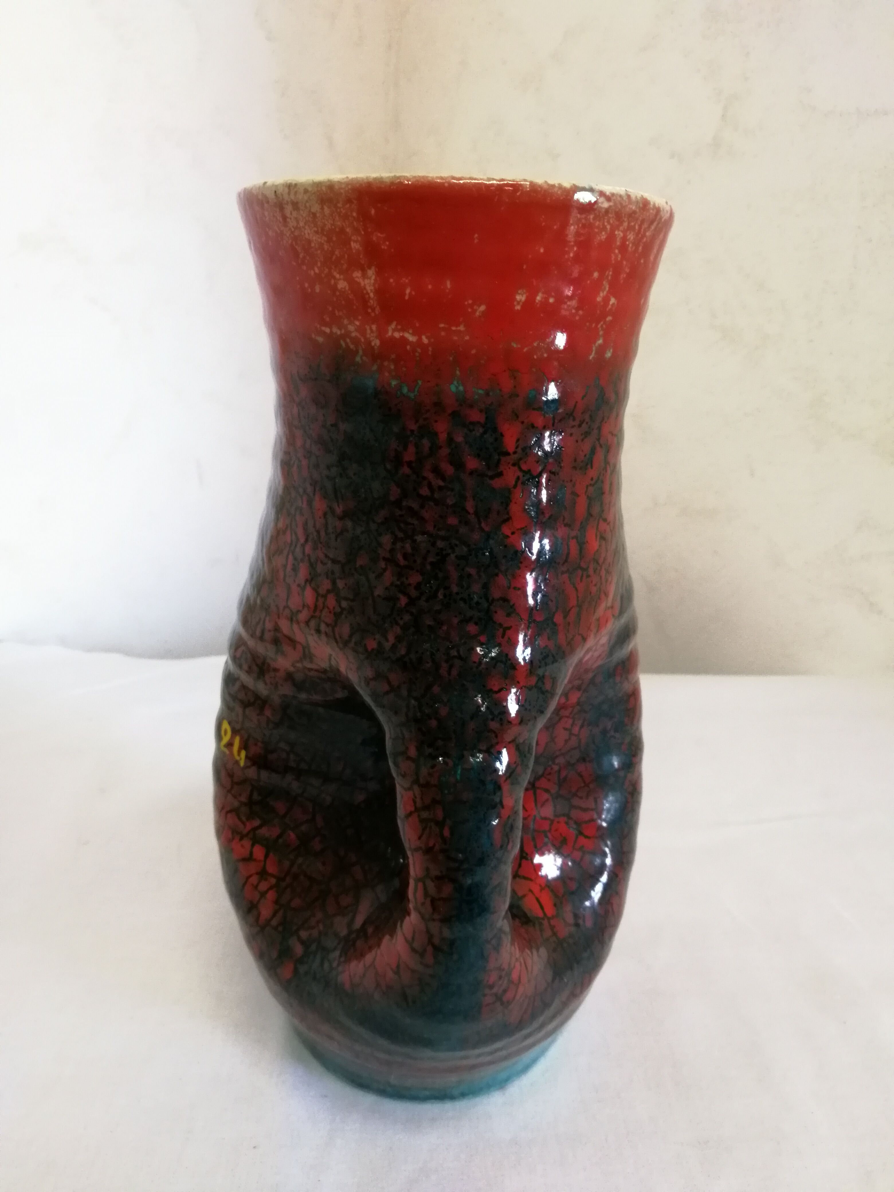 Pitcher, ceramic carafe accolay