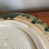 Glazed stoneware salad bowl from the Abbey of Fontgombault.