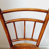 Pair of art nouveau bistro chairs