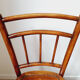 Paire de chaises bistrot art nouveau