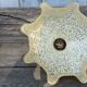 Yellow clichy glass suspension