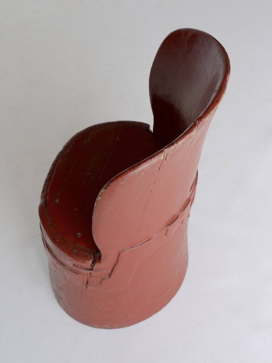 Chaise scandinave en bois Kubbestol