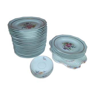 Antique porcelain plates