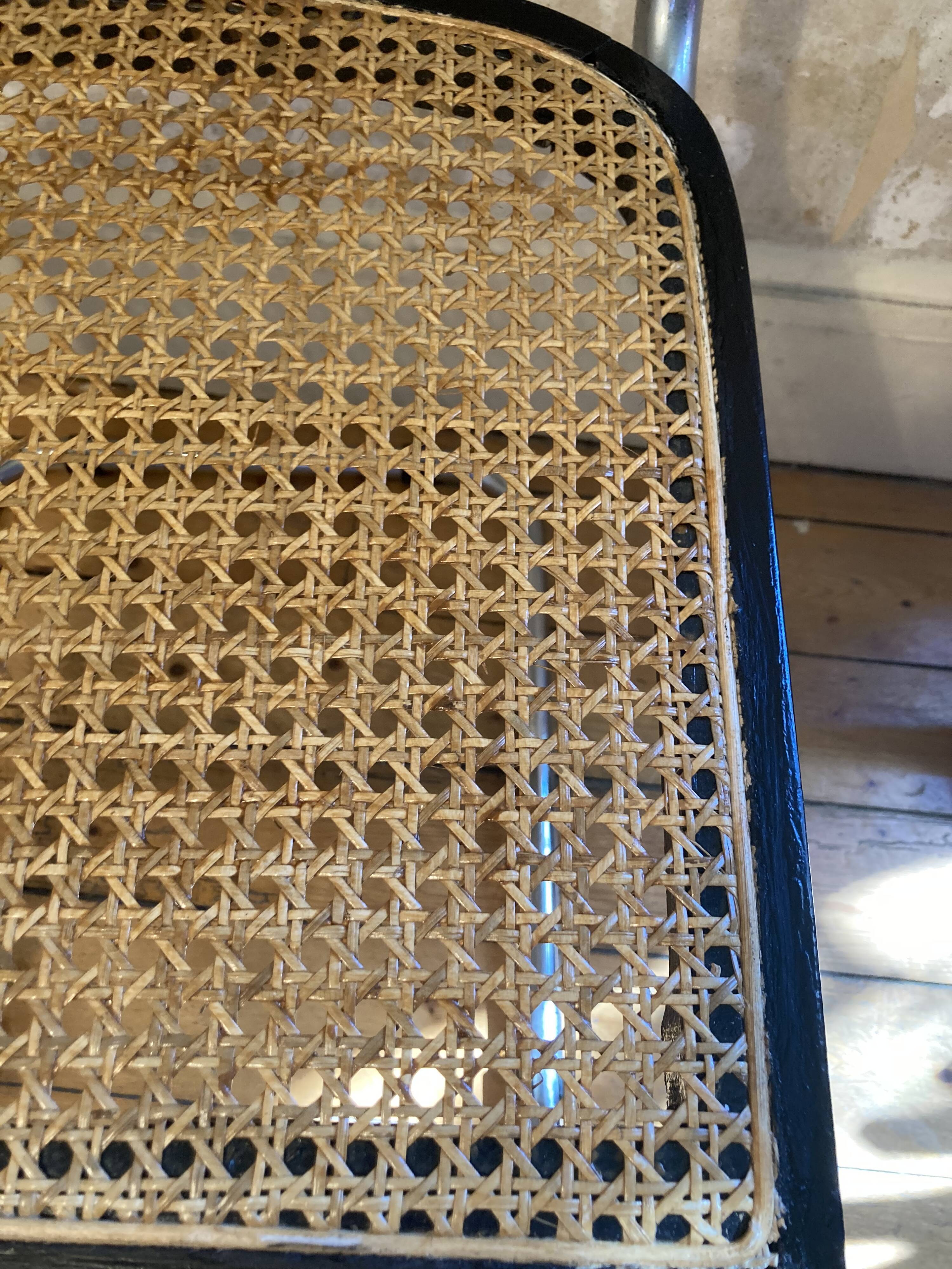 Black Marcel Breuer chair b32