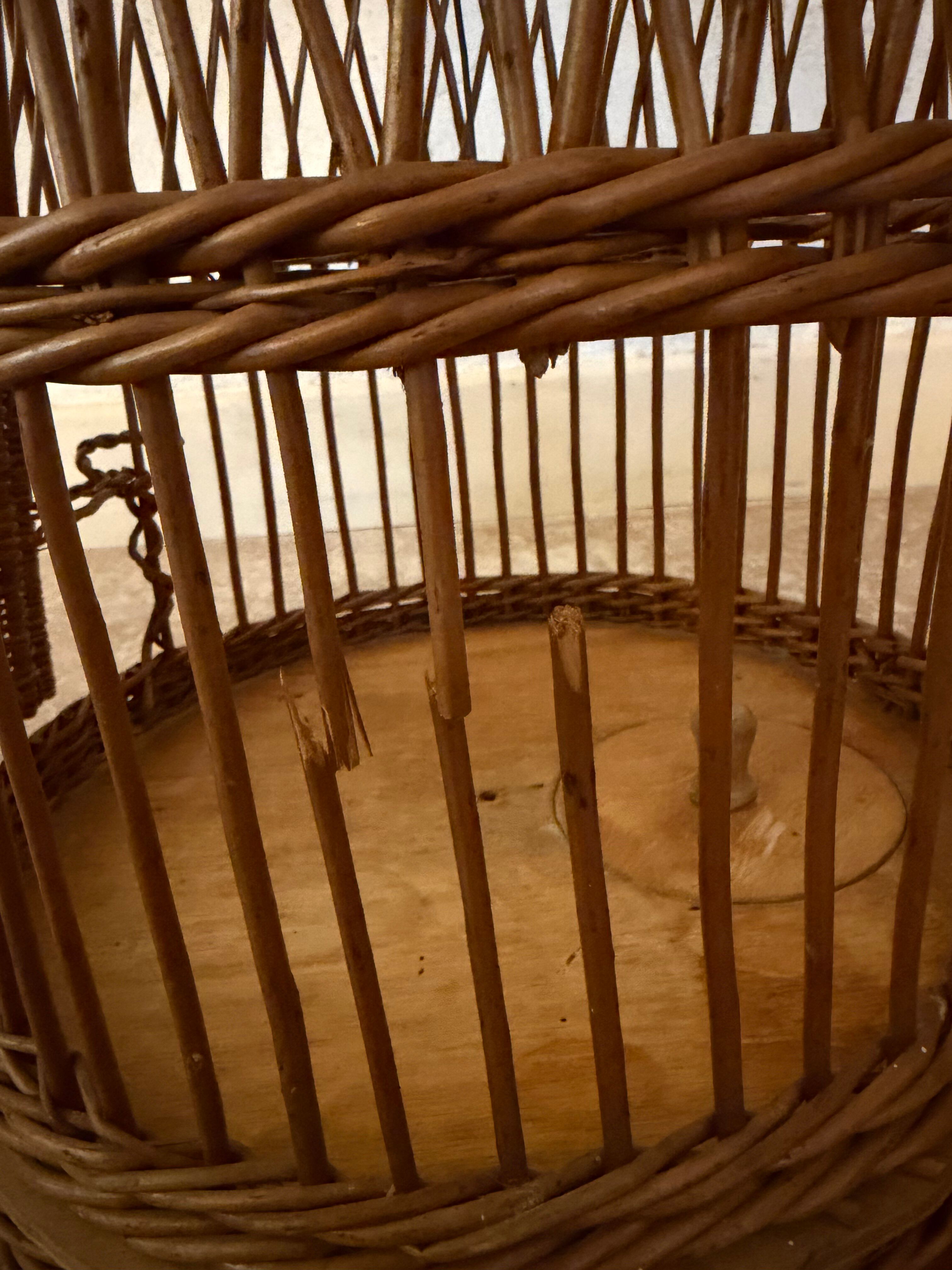Wicker cage